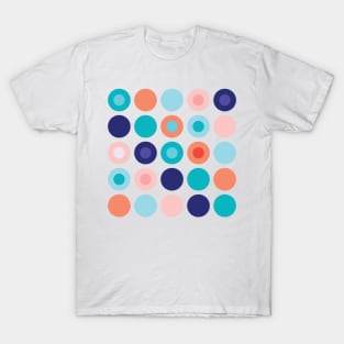 Small polka dots geometrical composition T-Shirt